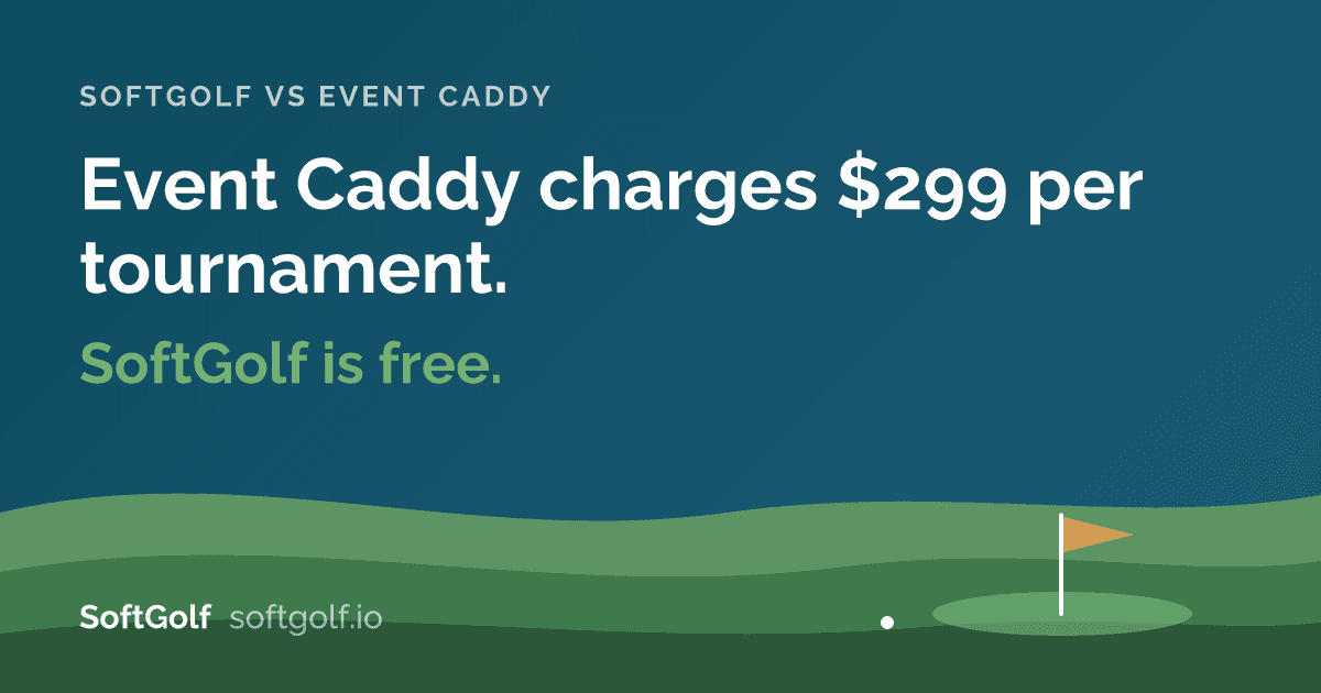 SoftGolf vs Event Caddy: Which Golf Tournament Software Saves Your Fundraiser More?