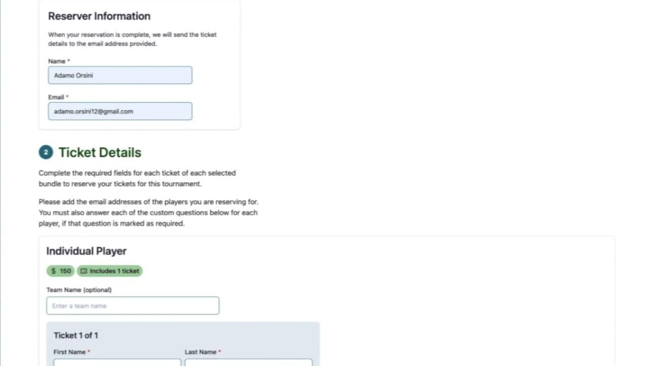 Registration & Ticketing