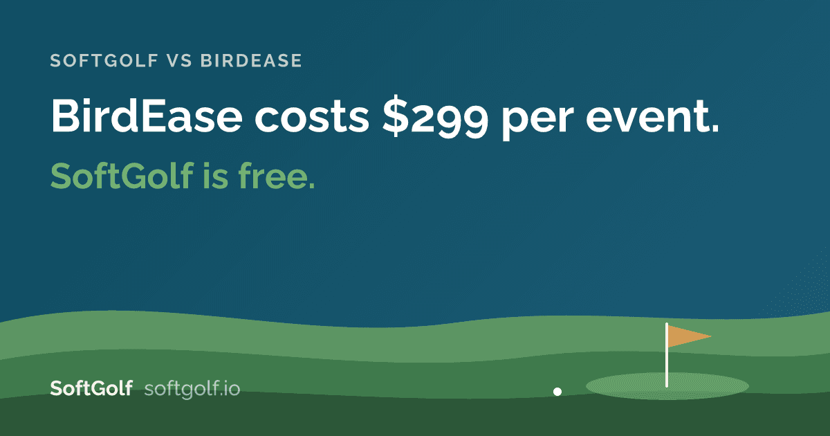 SoftGolf vs BirdEase: Is $299 Per Event Worth It When SoftGolf Is Free?